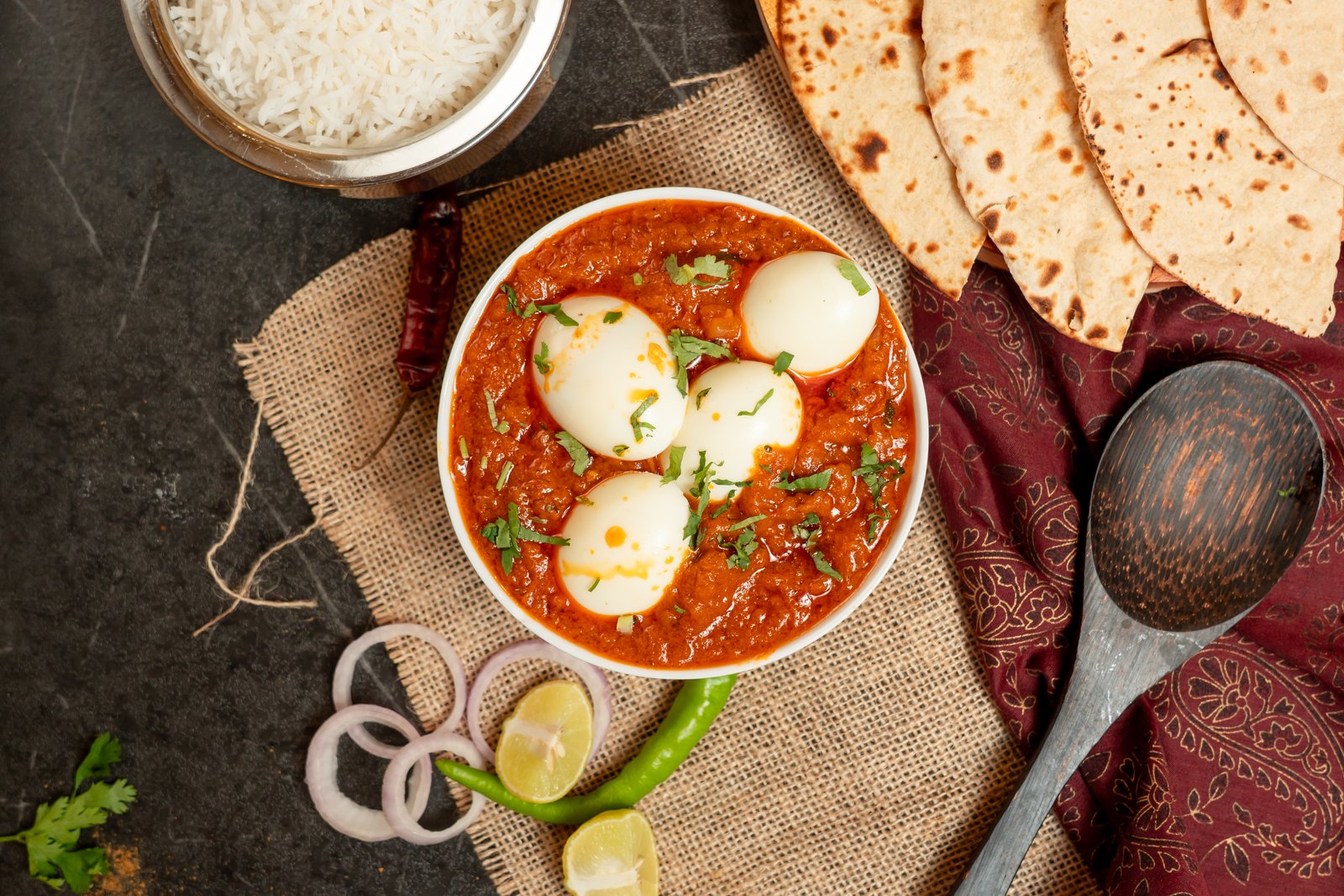 Egg
Curries